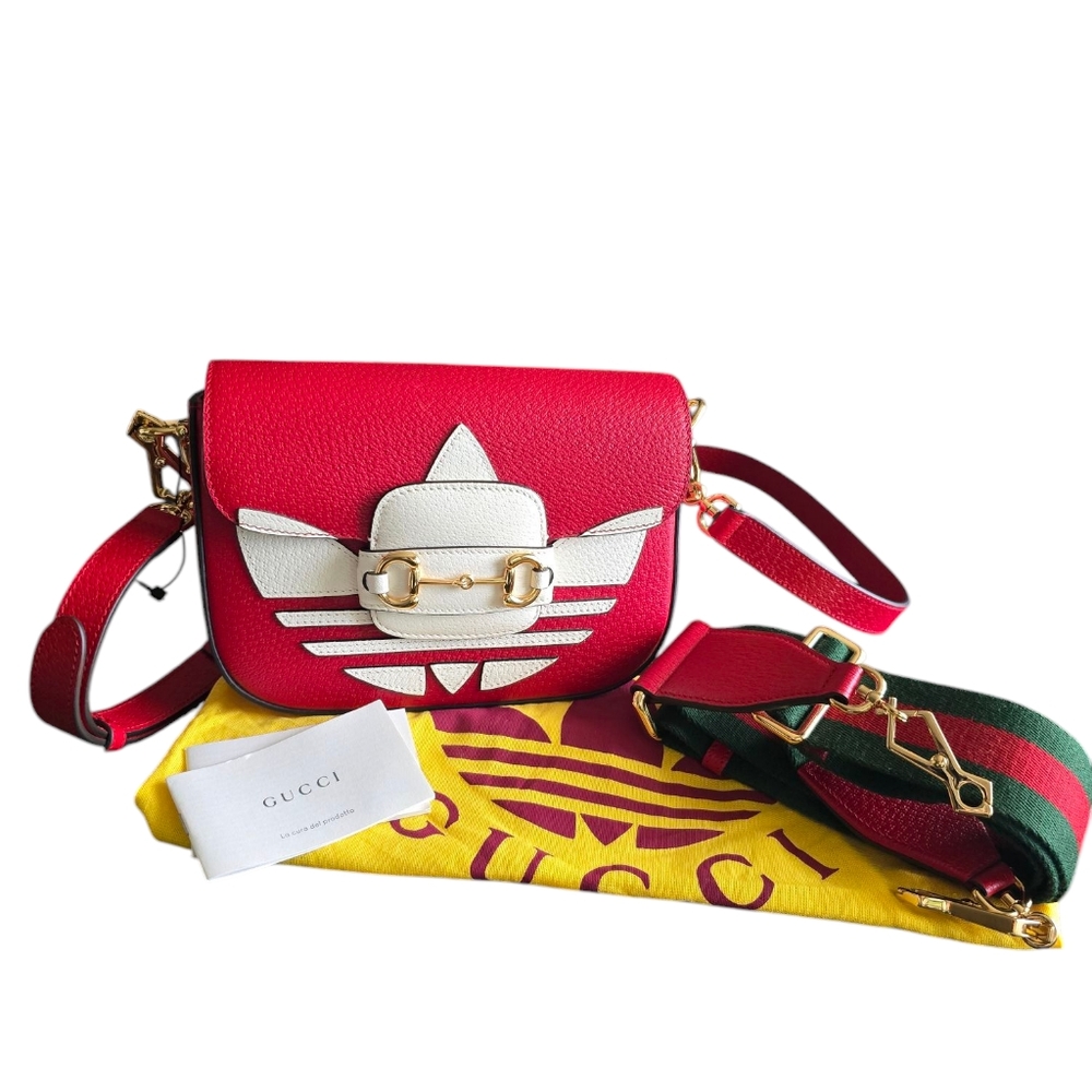 Gucci X Adidas 1955 Horsebit Bag